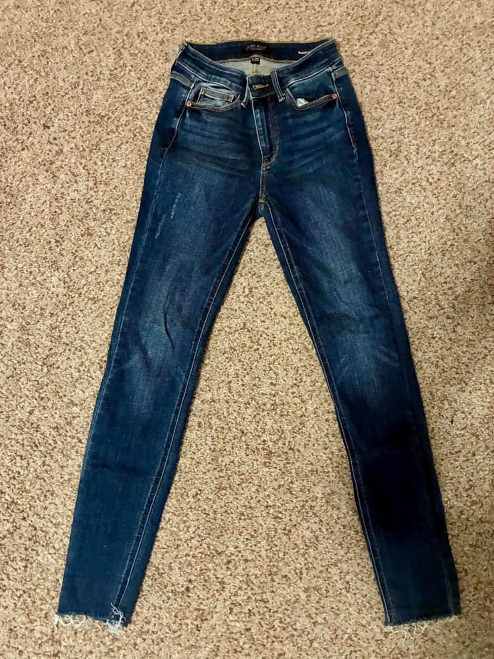 Judy Blue Dark Blue Women's Skinny Jeans